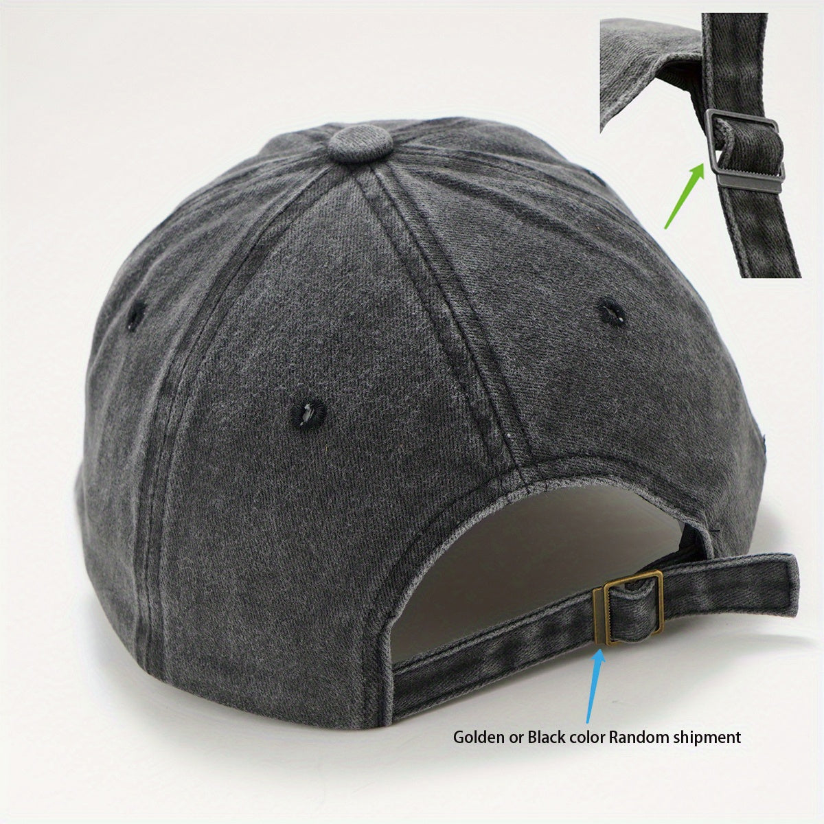 Bear Down & Buckle Up Cap - detail view