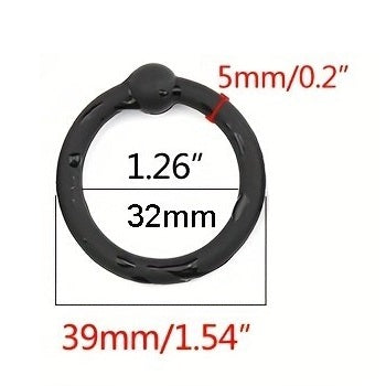 Stretch It Out Silicone Rooster Ring Snug, Sleek, and Built for Play - detail view