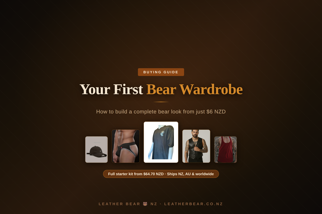 Your First Bear Wardrobe - Leather Bear NZ Buying Guide