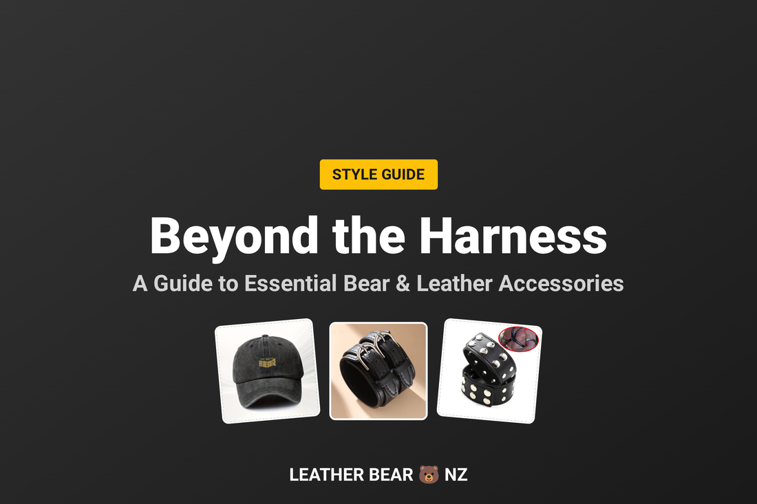 Beyond the Harness: A Guide to Essential Bear & Leather Accessories