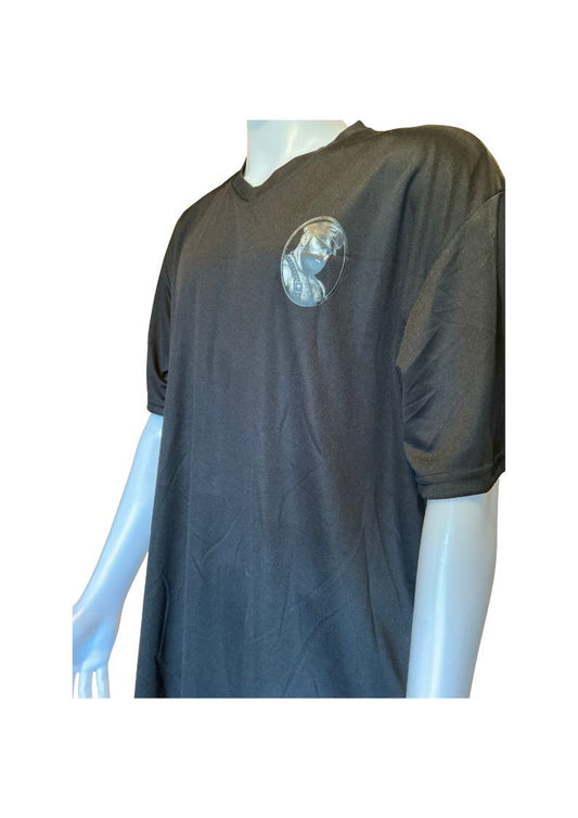 Gear Up, Bear Down Tee in black