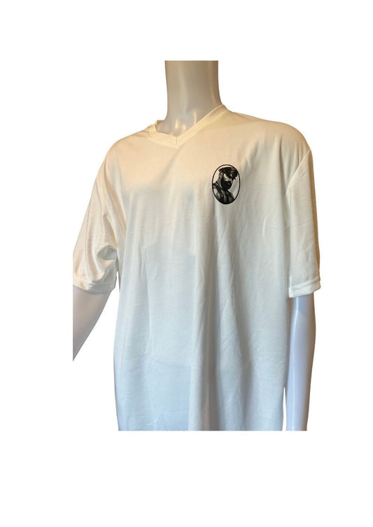 Gear Up, Bear Down Tee in white