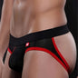 Mesh Mischief Jockstrap - Black/Red