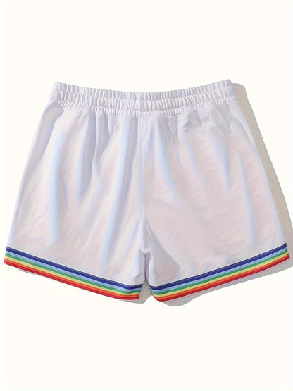 Pride Trim Tease Shorts - back view