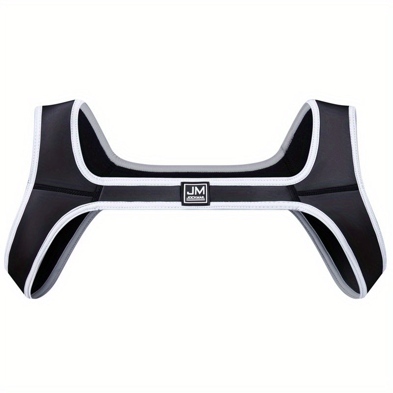 Black/Ice Neoprene Harness JM - front view