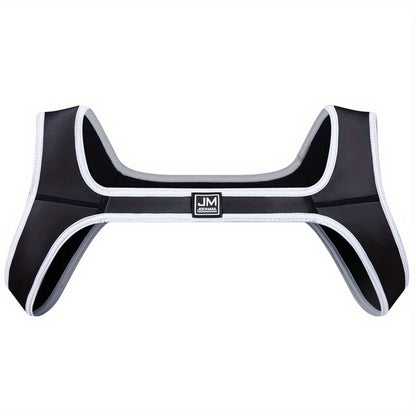 Black/Ice Neoprene Harness JM - front view