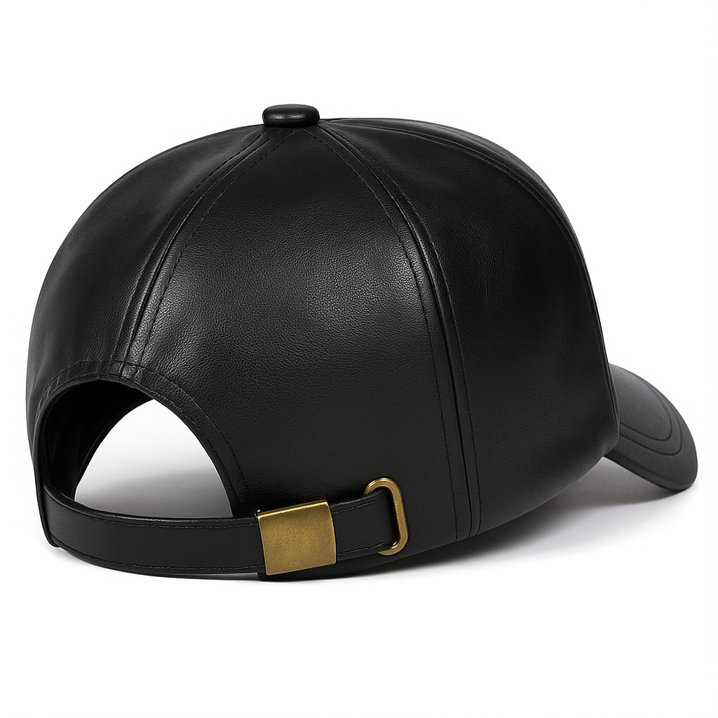 Uptown Stud Faux Leather Cap