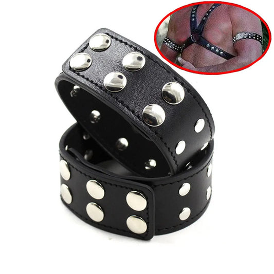 Studded Leather Armband – Fetish Gear for Gay Men
