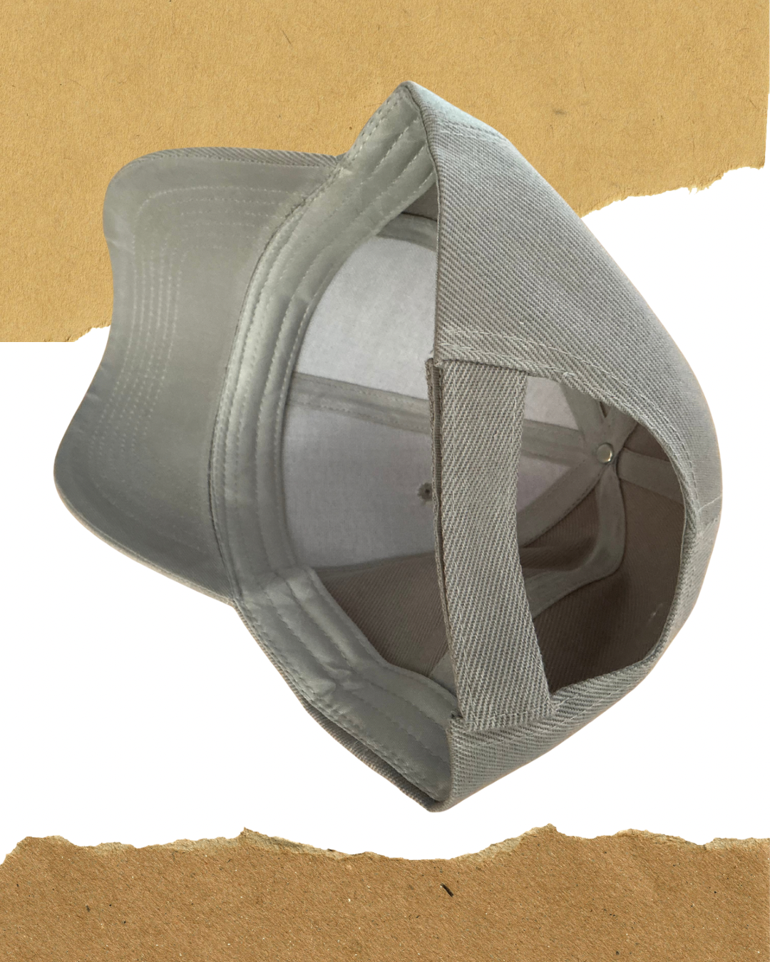 Gear up Bear down Logo grey cap