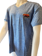 “Bear Trap Tee” – V-Neck Sport Stretch 🔥
