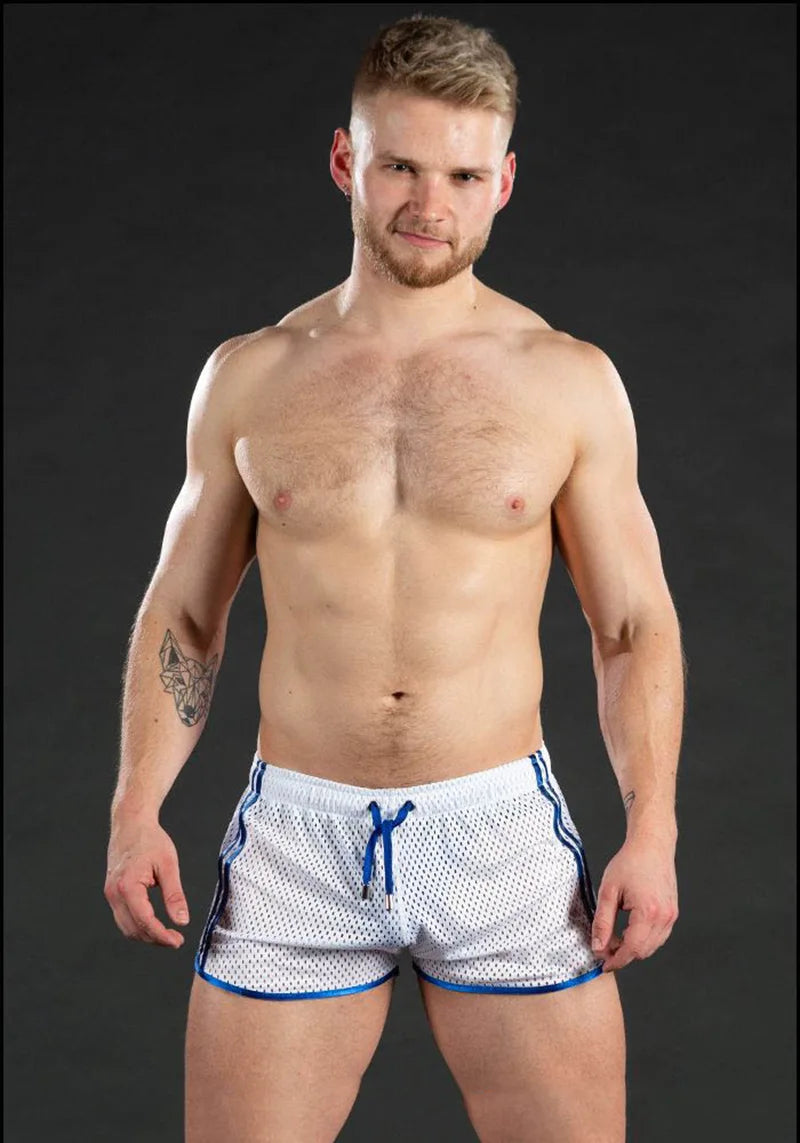 White See-Through Club Shorts