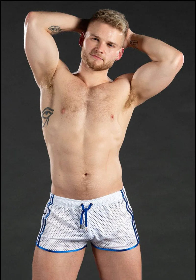 White See-Through Club Shorts