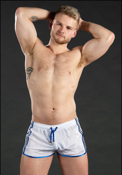 White See-Through Club Shorts