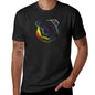 Mens Bold Bear Pride T-Shirt  Rainbow Bear Logo - front view