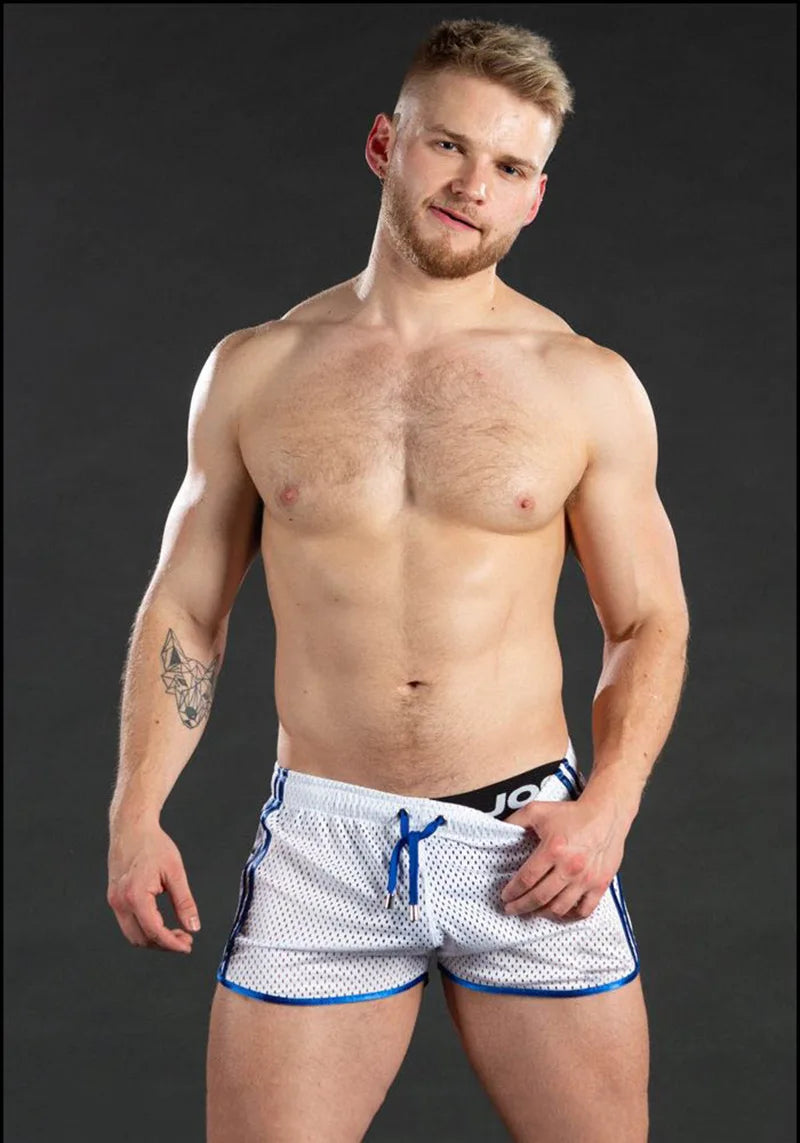 White See-Through Club Shorts