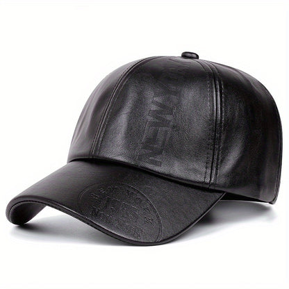 Uptown Stud Faux Leather Cap