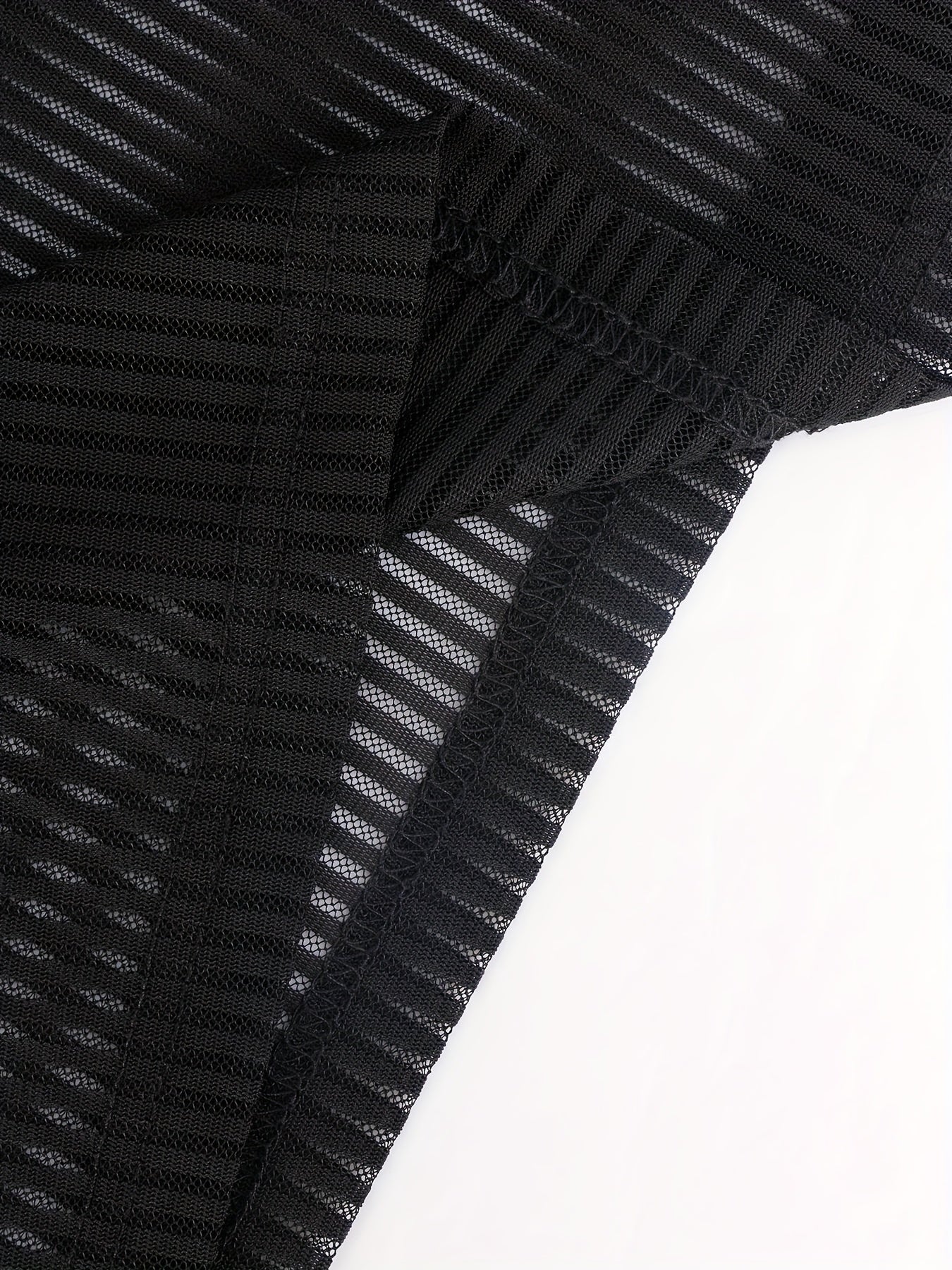 Men's Sheer Knit Tank Top – Slim Fit Transparent Mesh Sleeveless Shirt