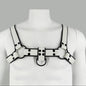 "Snowbound & Strapped" Contrast Harness - front view