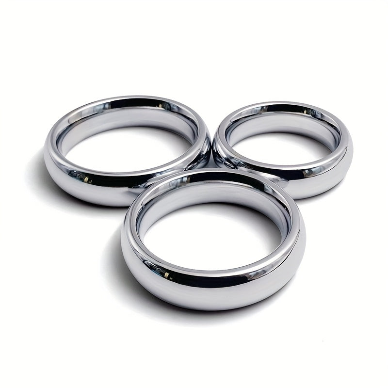Precision Cock Ring  Aluminum Alloy Lock Ring | Play Gear for Couples - back view
