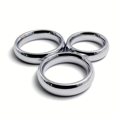 Precision Cock Ring  Aluminum Alloy Lock Ring | Play Gear for Couples - back view