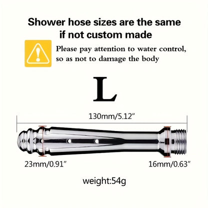 The Deep Clean Dream Stainless Steel Shower Wand - detail view