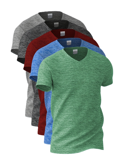 “Bear Trap Tee” – V-Neck Sport Stretch 🔥