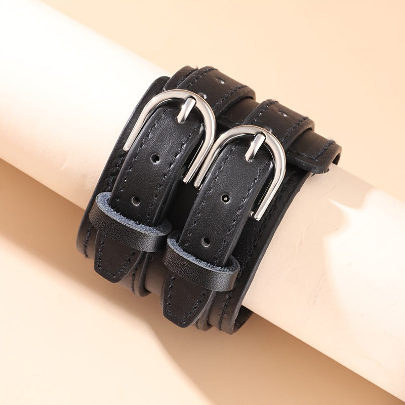 Double Trouble Buckle Cuff - view 3