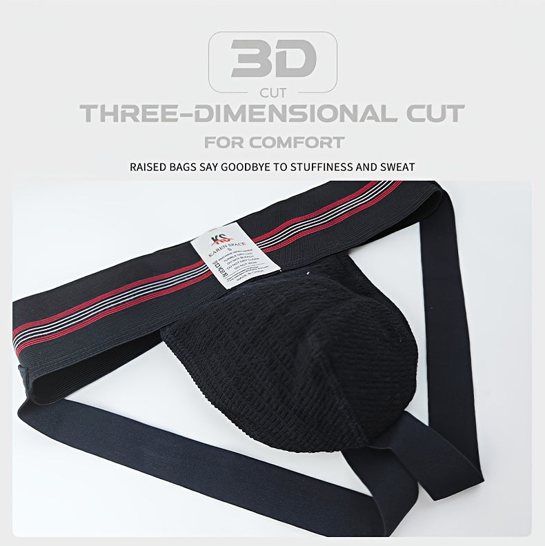 Jock Thong – Men's Low-Rise Sport Mesh Underwear | Wide Waistband, Breathable, Athletic Fit