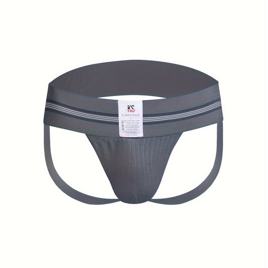 Jock Thong – Men's Low-Rise Sport Mesh Underwear | Wide Waistband, Breathable, Athletic Fit