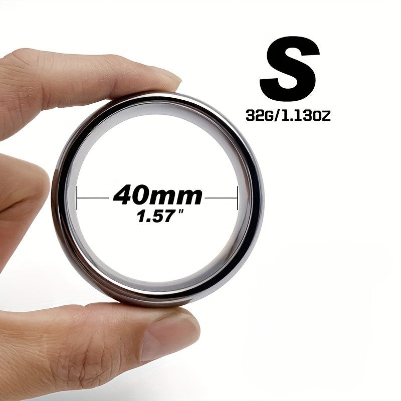 Precision Cock Ring  Aluminum Alloy Lock Ring | Play Gear for Couples - detail view