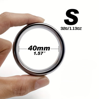 Precision Cock Ring  Aluminum Alloy Lock Ring | Play Gear for Couples - detail view